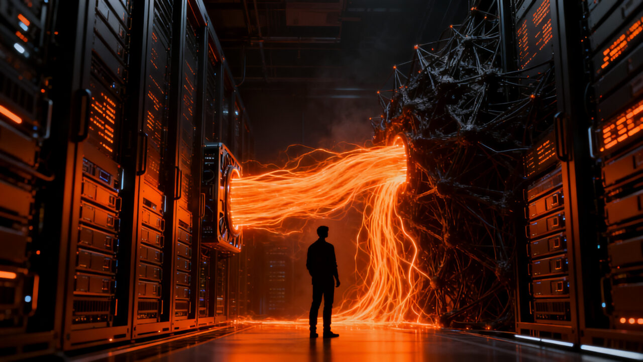 Ingeniero optimizando infraestructura de GPU para inferencia de IA, reduciendo el desperdicio de cómputo en modelos de lenguaje.