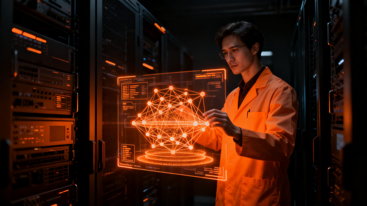 Investigador analizando WikiSkill de Google, una capa de memoria persistente para mejorar el rendimiento y evolución de agentes de inteligencia artificial.