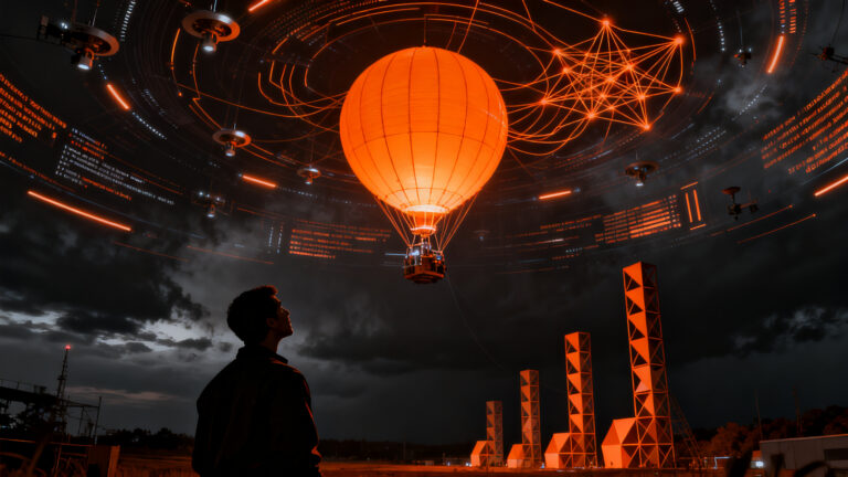 Startup WindBorne y sus globos meteorológicos con IA, representando un contrato millonario con la Fuerza Aérea de EE.UU.