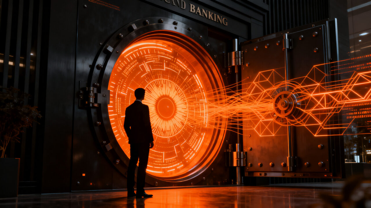 Verificación biométrica World ID de Sam Altman aplicada al sector bancario para combatir fraudes e identidad digital.