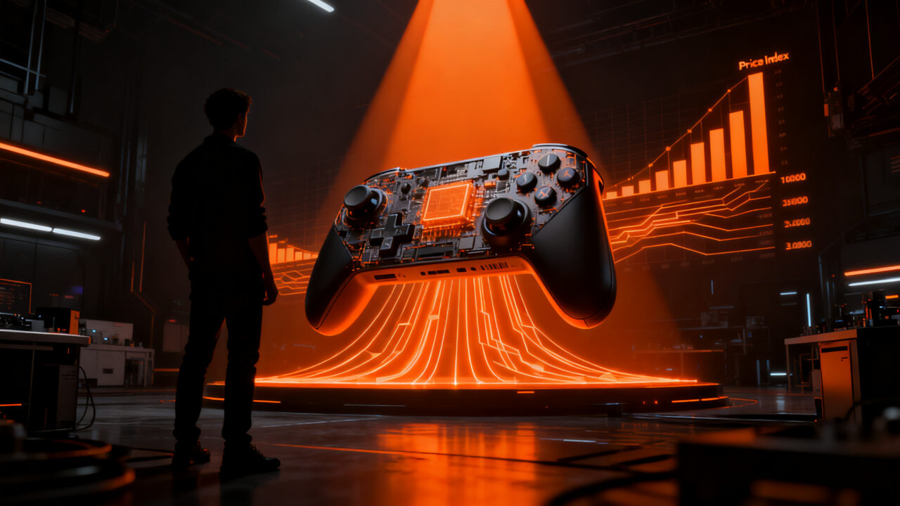 Concepto visual de la futura consola Xbox Helix, explorando la estrategia de precios y el futuro del hardware de Microsoft.