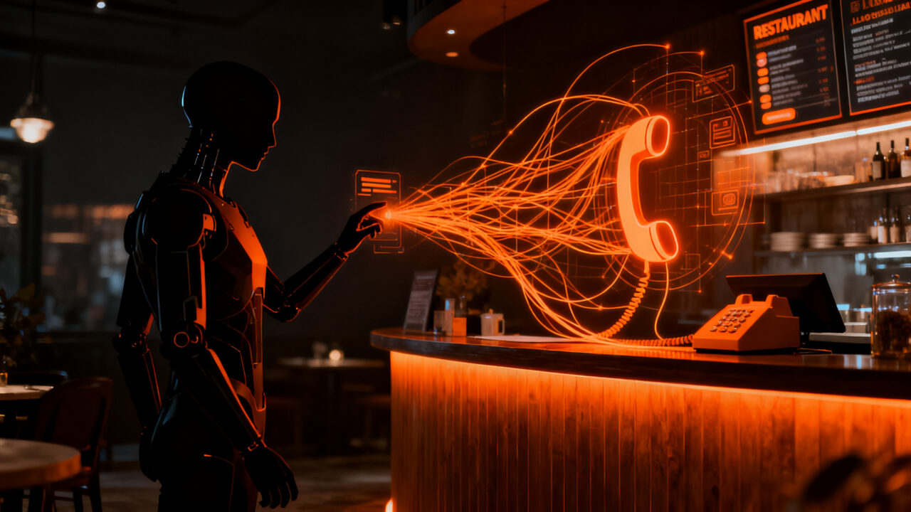 Agente de inteligencia artificial de Yelp automatizando llamadas telefónicas para mejorar la experiencia del cliente en restaurantes.